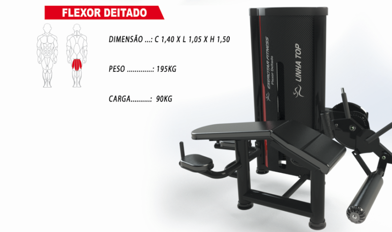 Flexor deitado (Linha TOP)