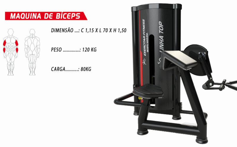 Máquina para bíceps